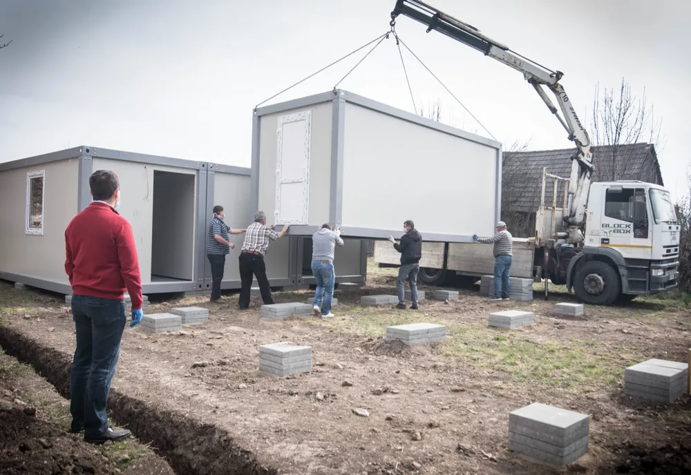 Spital modular lângă secția de Boli Infecțioase a Spitalului Județean Miercurea Ciuc