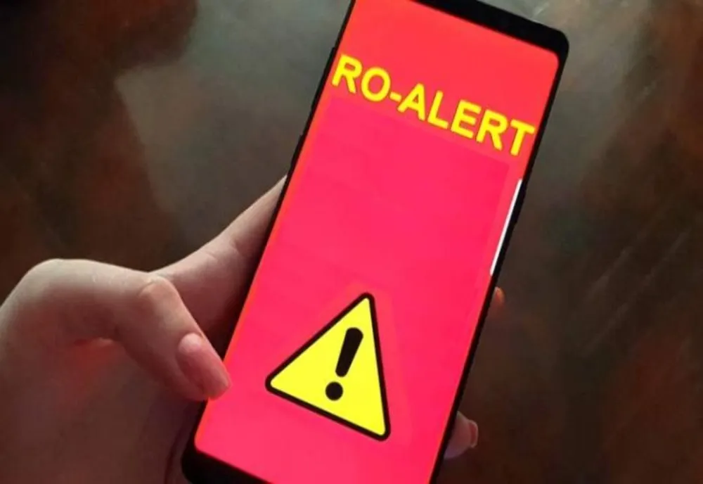 Mesaj RO ALERT în județul Harghita