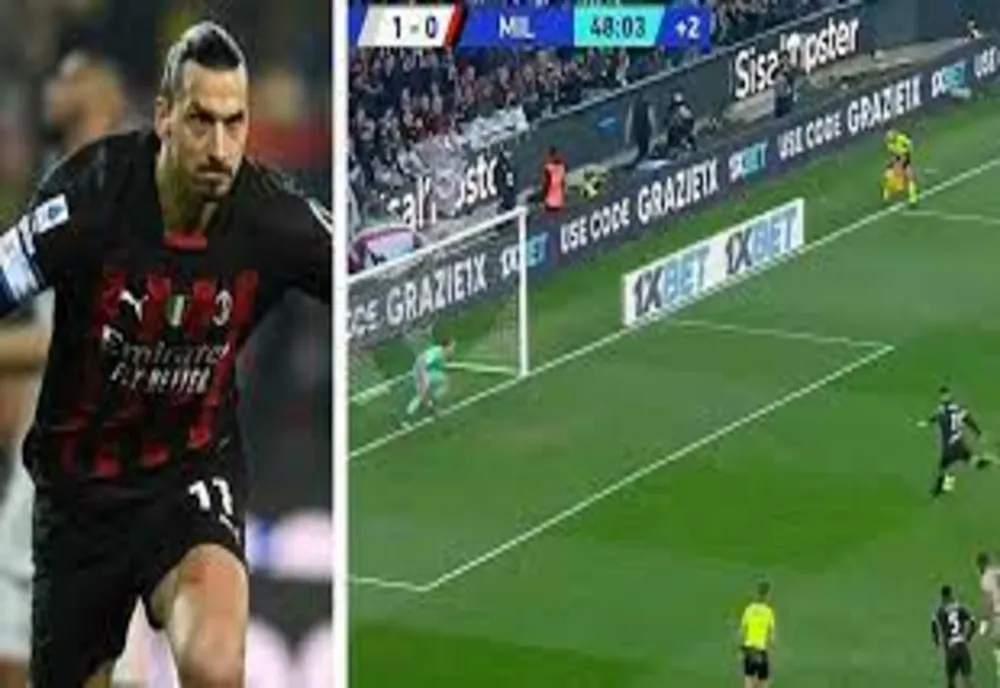IBRAHIMOVIC FACE ISTORIE! A devenit cel mai bătrân jucător care a marcat în Serie A