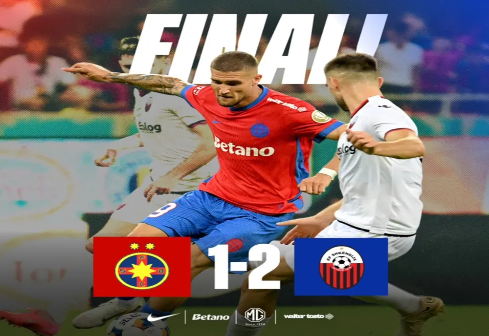 FOTBAL: FCSB, ELIMINARE RUȘINOASĂ DIN LIGA CAMPIONILOR