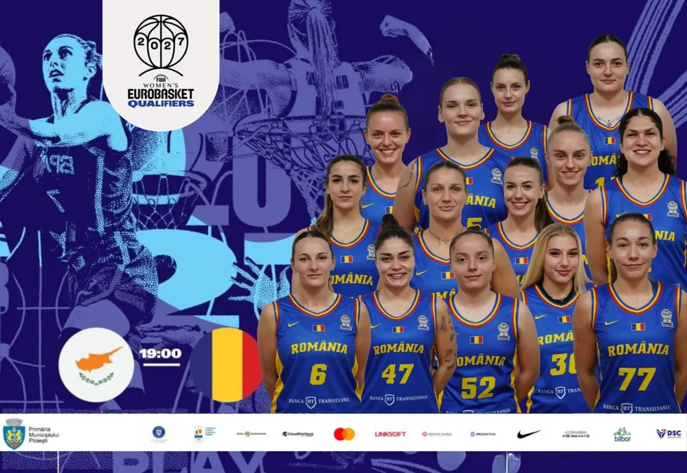 Baschet / Debutăm cu Cipru în calificările pentru EuroBasket 2027