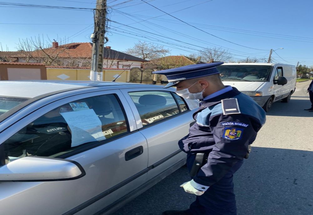 Zeci de controale şi amenzi de sute de mii de lei pentru nerespectarea măsurii restricţionării circulaţiei şi speculă