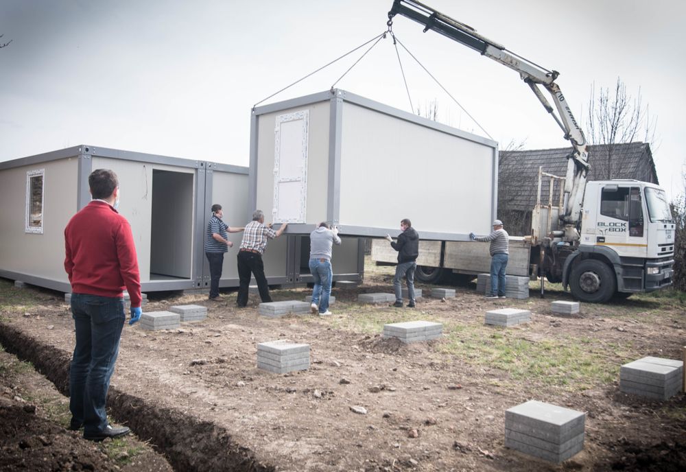 Spital modular lângă secția de Boli Infecțioase a Spitalului Județean Miercurea Ciuc 