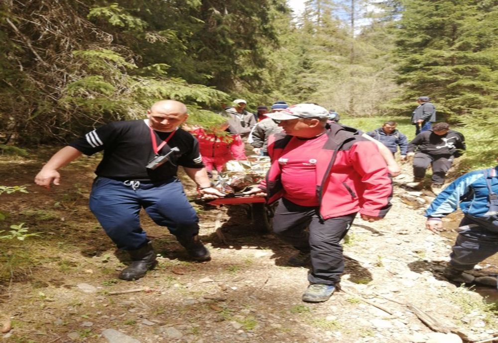 FOTO. Femeie de 62 de ani dispărută din Borsec, găsită după două zile într-o pădure, la 3 km distanță