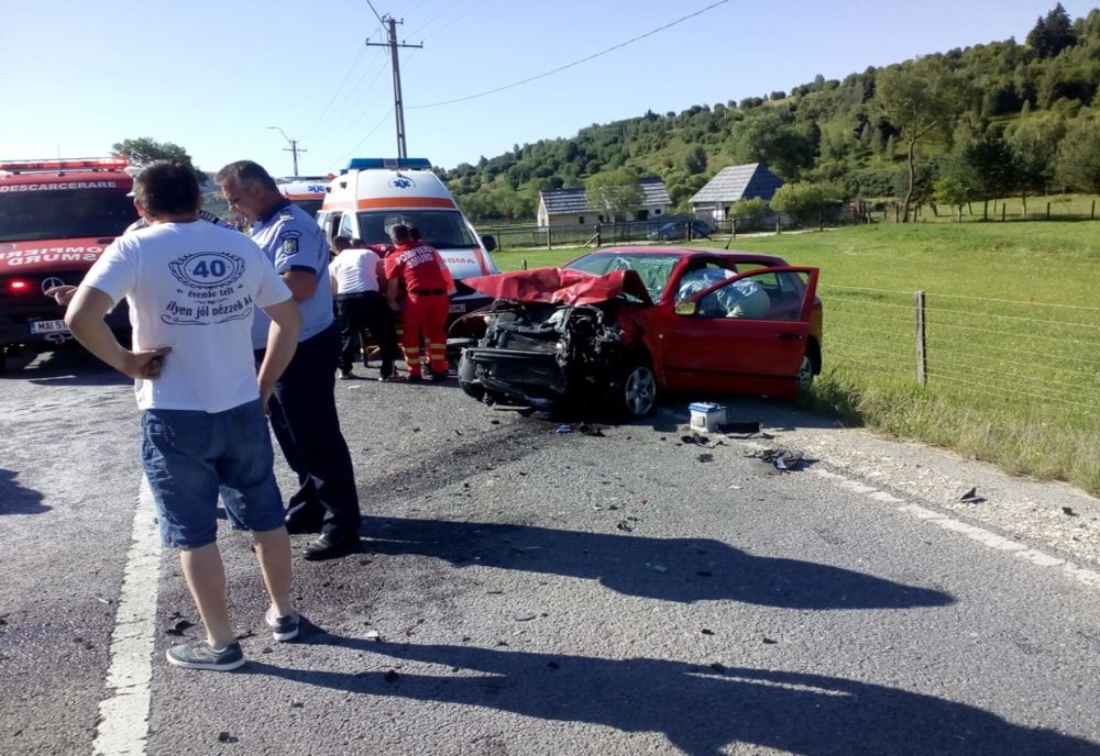Femeie moartă într-un accident rutier, în județul Harghita (FOTO)