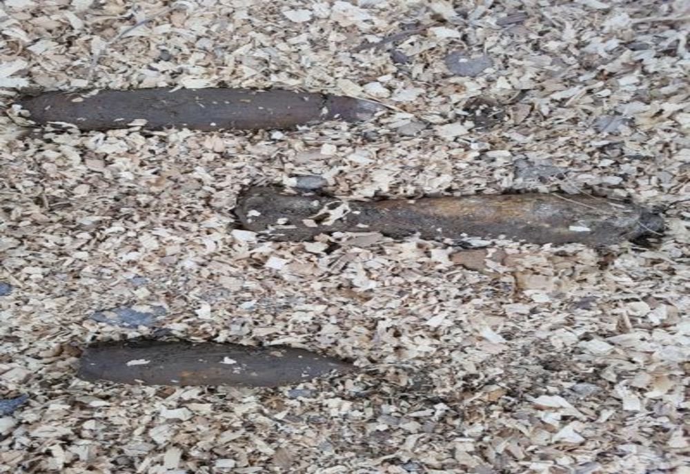 Muniție neexplodată, din Al Doilea Război Mondial