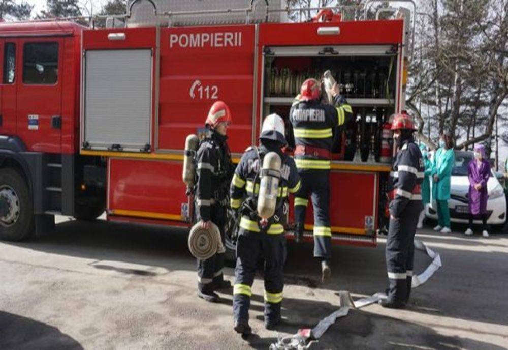 Exercițiu tactic de amploare la Spitalul Județean de Urgență Miercurea Ciuc