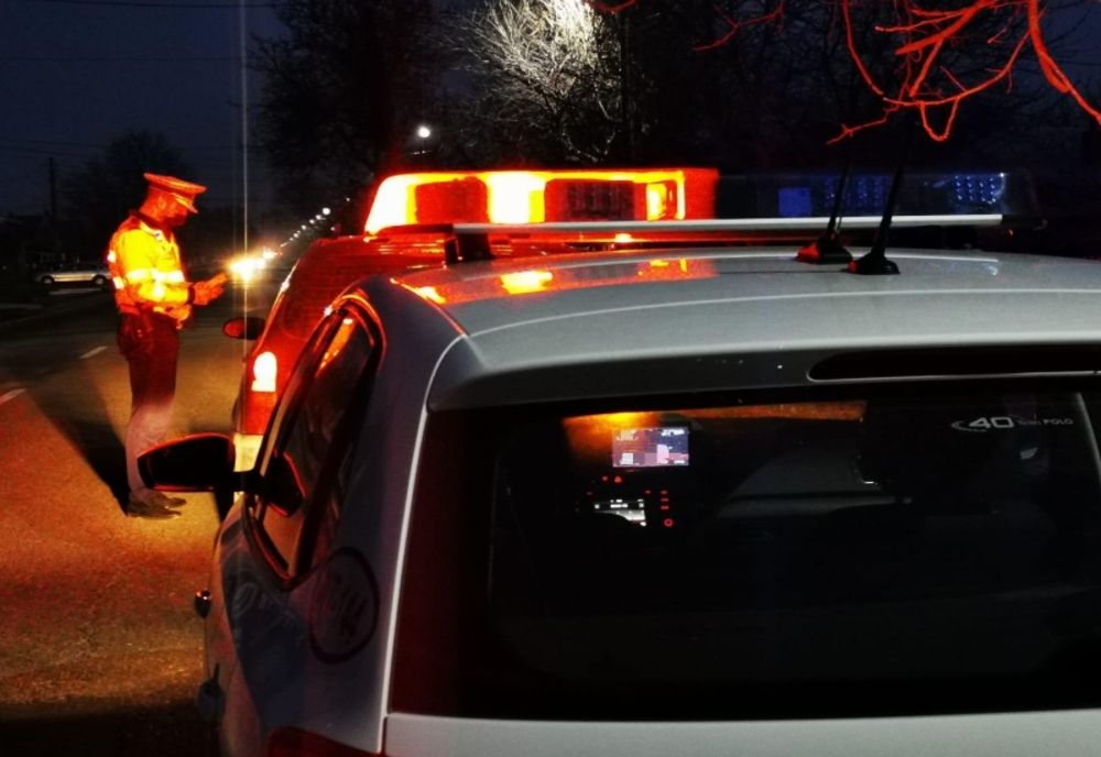 Poliţiştii harghiteni au depistat un autovehicul în care se aflau 4 bărbaţi şi 9 câini de talie mare, bănuiţi de braconaj cinegetic