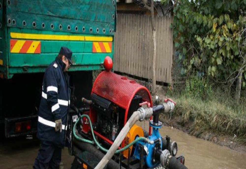 Subsol inundat la Odorheiu Secuiesc