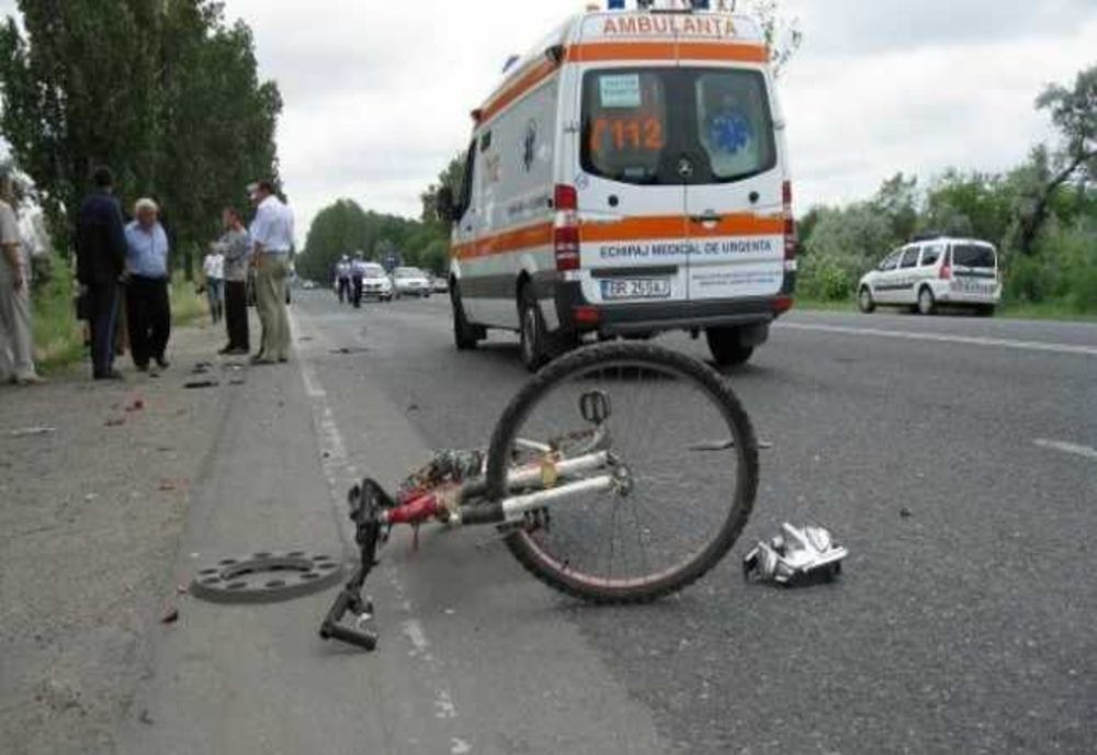 Biciclist omorât într-un accident rutier!