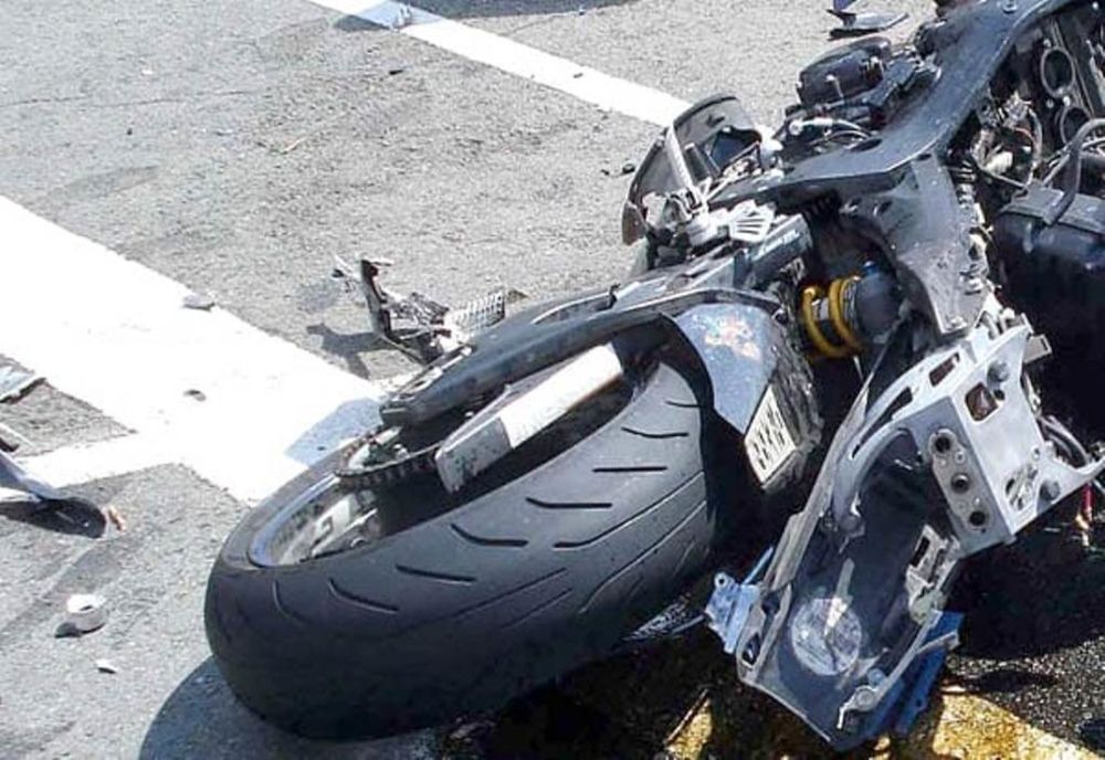 Motociclist de 78 de ani implicat într-un accident rutier