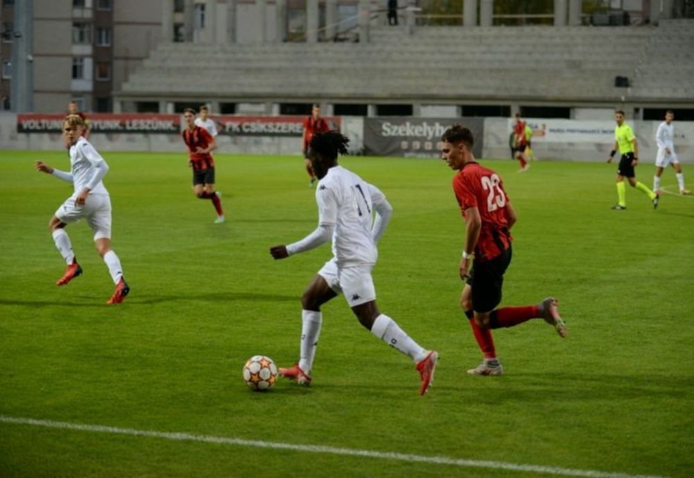 FOTBAL: FK Csikszereda, învinsă de Angers în Youth League!