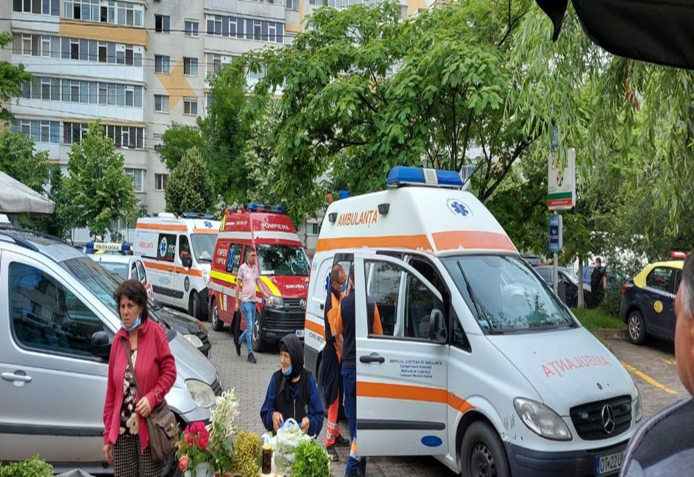 O femeie din Topliţa, pacient la Spitalul Clinic Judeţean de Urgentă Târgu Mureş, s-a aruncat de la etaj