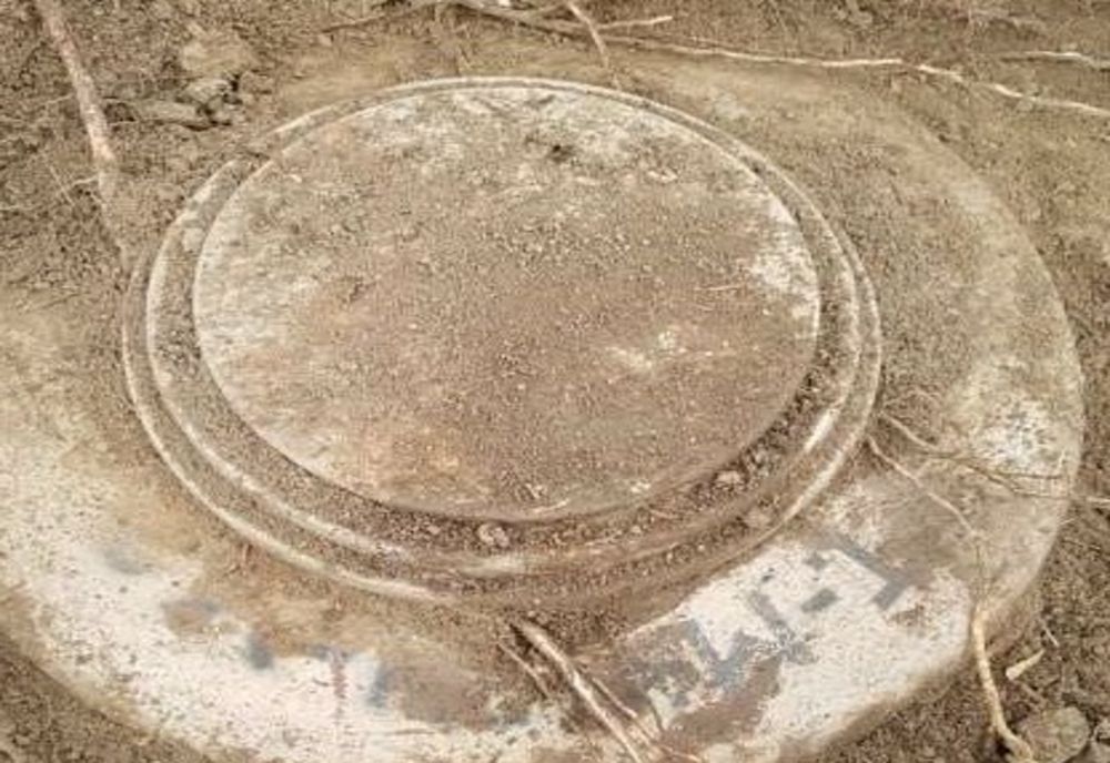 Mină antitanc, din Al Doilea Război Mondial, descoperită în Harghita