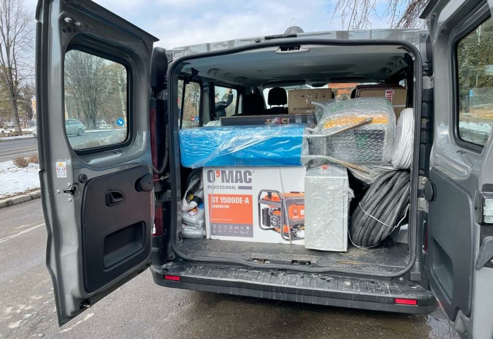 Două camioane cu ajutoare umanitare de urgență au plecat de la Miercurea Ciuc spre Bereg