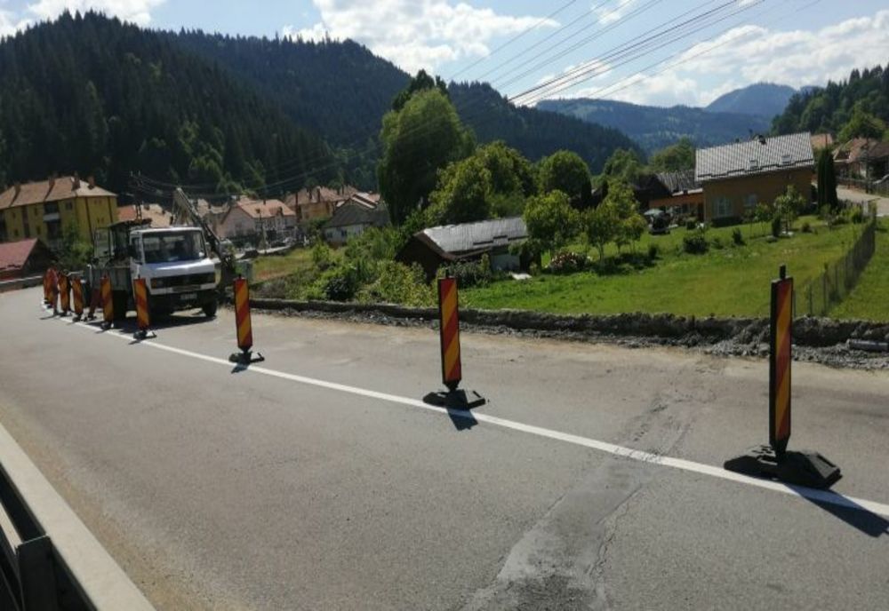 Atenție, șoferi! Se lucrează la podul de pe DN15