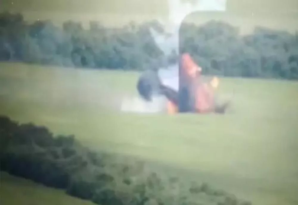 Al 66-lea comandant de top al lui Putin, UCIS în războiul din Ucraina. Imagini teribile cu elicopterul rus în care era, lovit de o rachetă