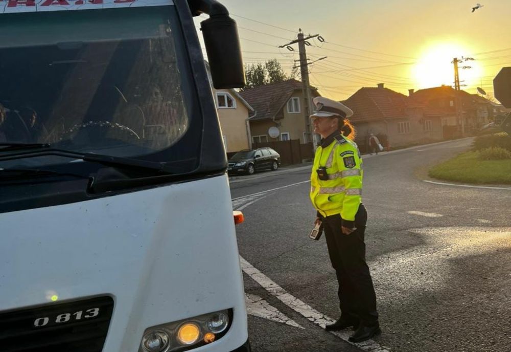 Transportul de persoane, în vizorul polițiștilor! Amenzi uriașe date de oamenii legii