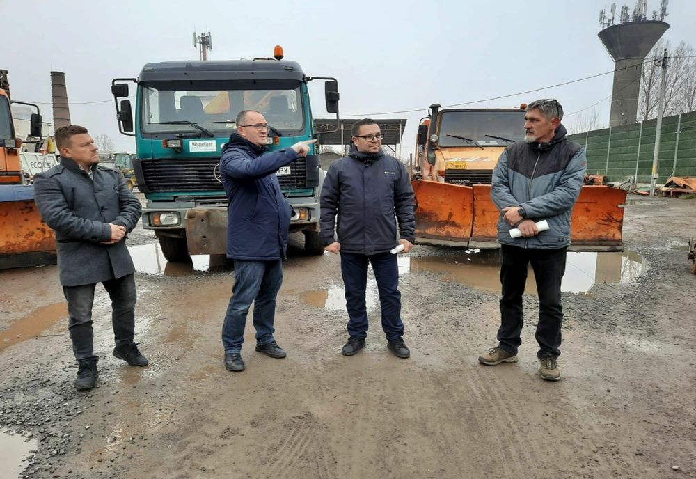 Utilajele de deszăpezire din Miercurea Ciuc, pregătite pentru sezonul de iarnă