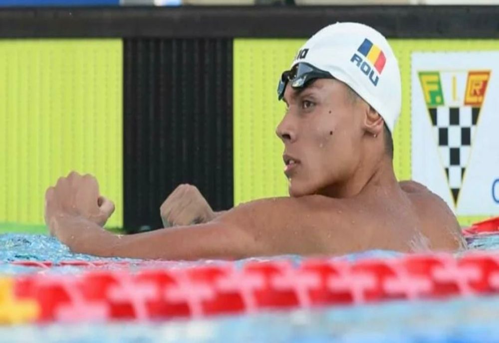 David Popovici a câştigat două medalii de aur la reuniunea Euro Meet din Luxemburg