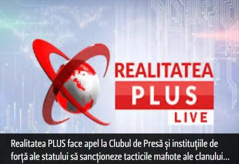 Realitatea PLUS face apel la Clubul de Presă și instituțiile de forță ale statului să sancționeze tacticile mafiote ale clanului Piedone