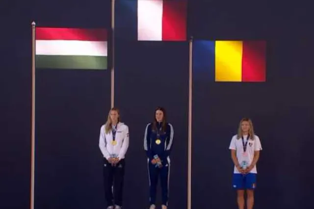 Înot: Aissia Prisecariu a cucerit medalia de bronz la 200 metri spate, la Europenele de juniori