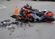 Motociclist accidentat, la Odorheiu Secuiesc