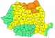 COD GALBEN de instabilitate atmosferică, pentru județul Harghita