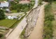 FOTO - VIDEO Cum arată zona afectată de viitură, la Sânmartin
