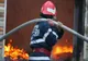 Incendiu luni seara la un bloc din Toplița
