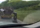 Cruzime fără margini! Câine legat cu lanțul de o căruță, și târât pe un drum din Harghita