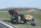 Căruţă implicată într-un accident rutier