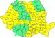 Judeţul Harghita sub cod galben