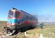 Accident feroviar la Miercurea Ciuc! O locomotivă a luat foc